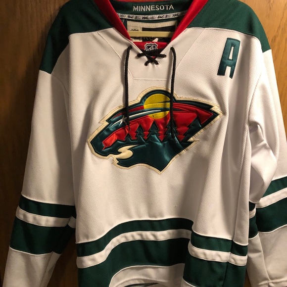 Reebok Tops - Reebok NHL Jersey Minnesota Wild Zach Parise 11
